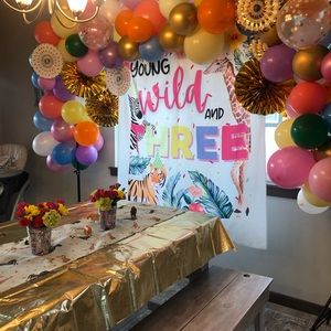 “Young, Wild & Three” Party Decorations
